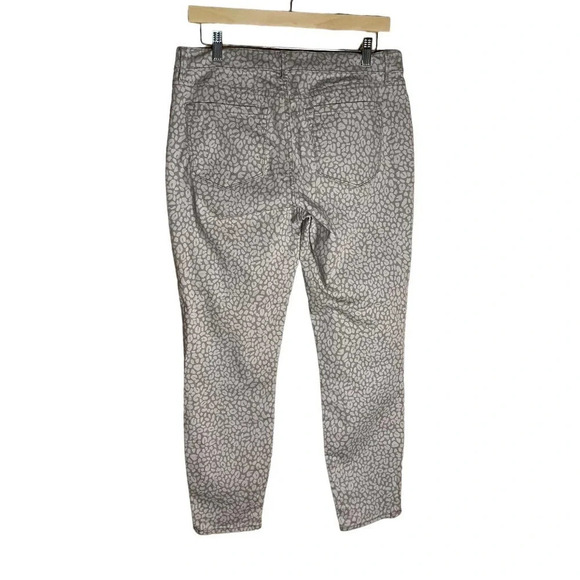 Ann Taylor LOFT Modern Skinny Ankle Size 29/8 Leopard Ankle Zipper Pants NWOT - Picture 7 of 10